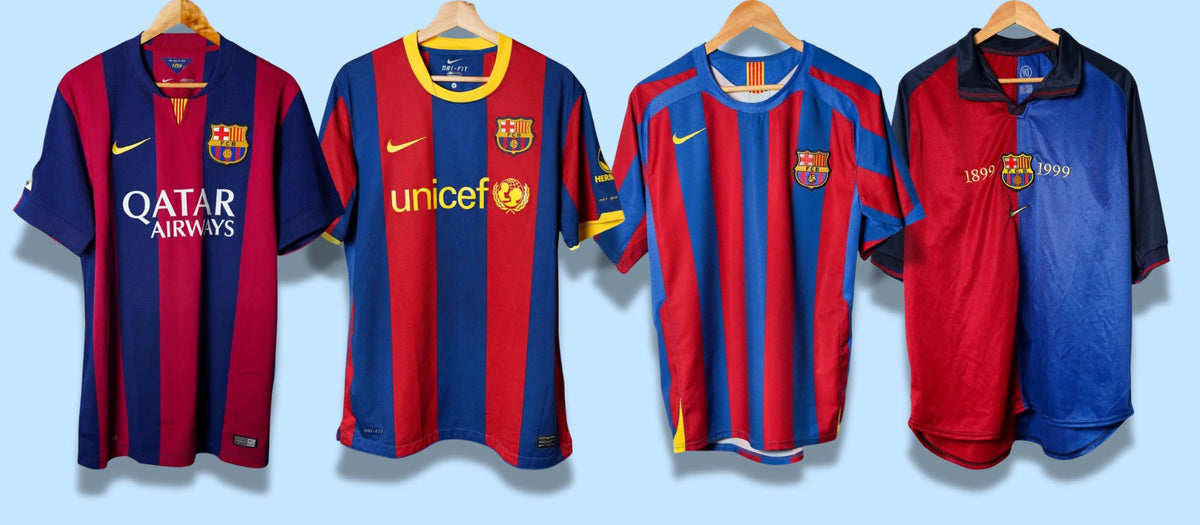 Top 10 FC Barcelona Home Shirts of All Time (Ranked)