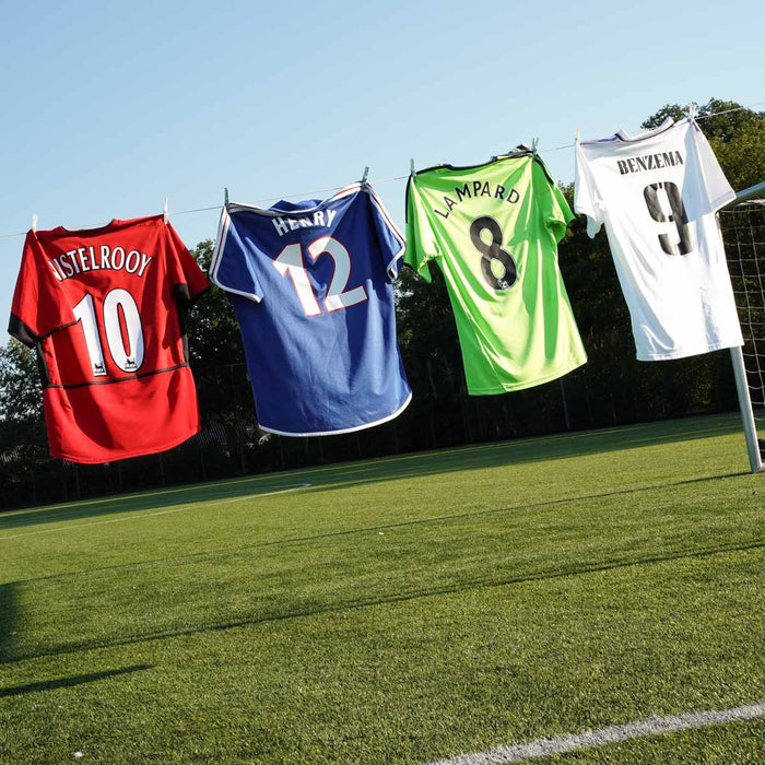 Retro football shirts