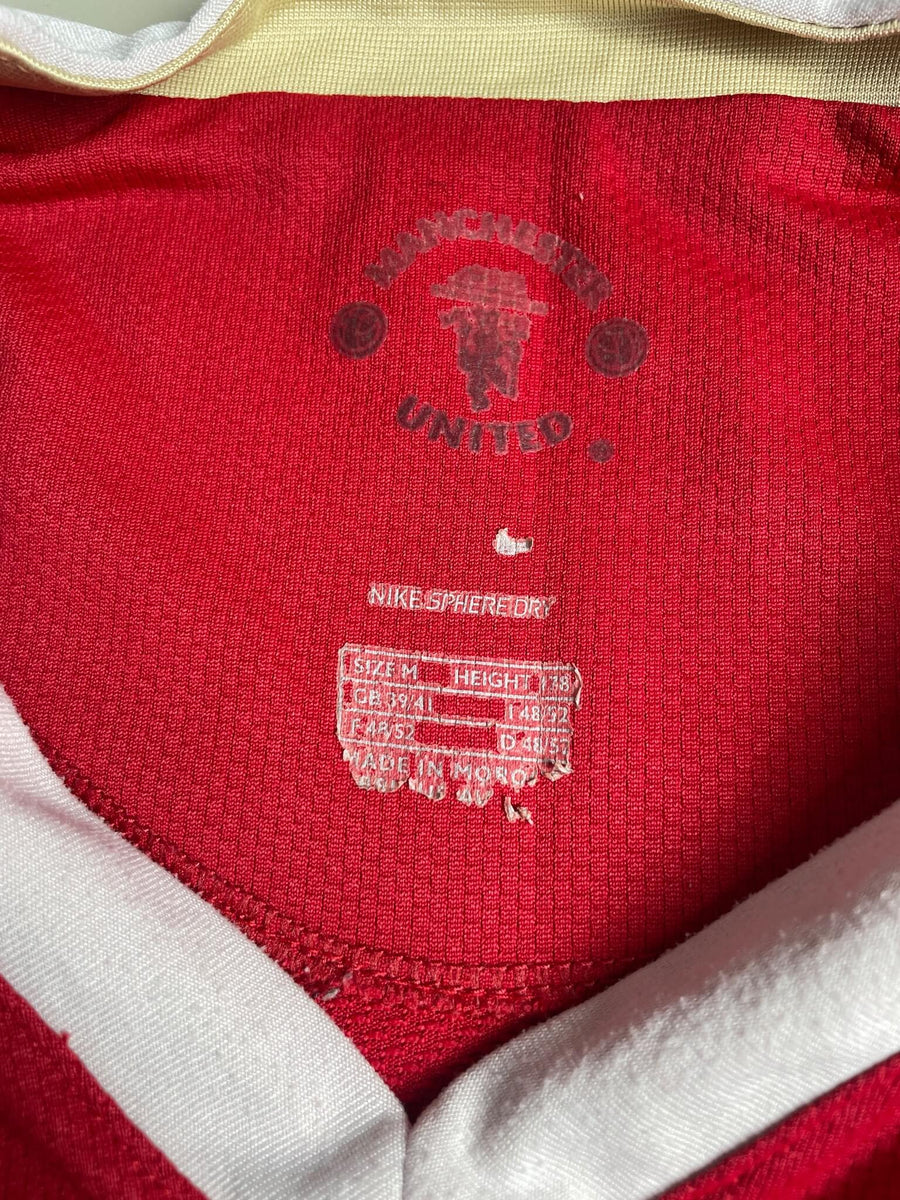 2006/7 Manchester United Ronaldo #7 Home Shirt L/S (M)