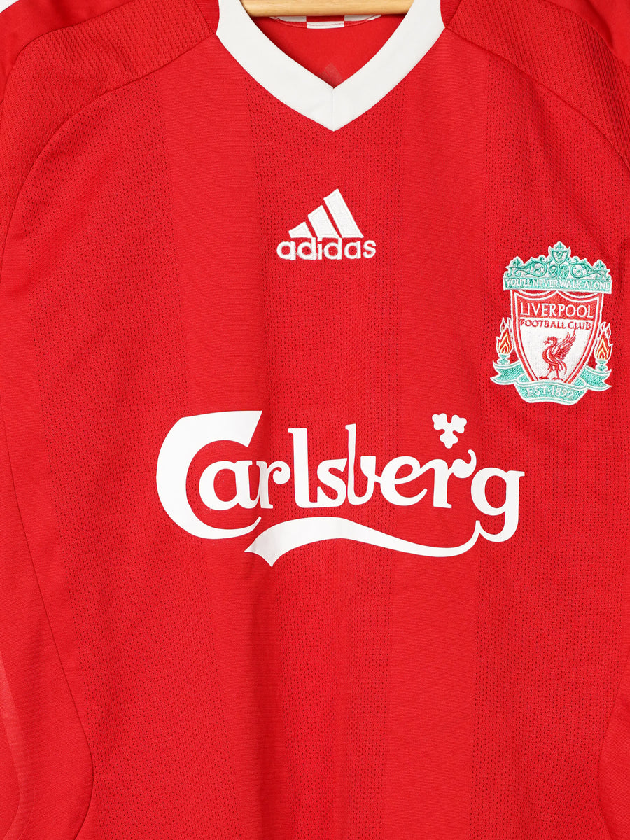 2008/9 Liverpool Torres #9 Home Shirt (M)