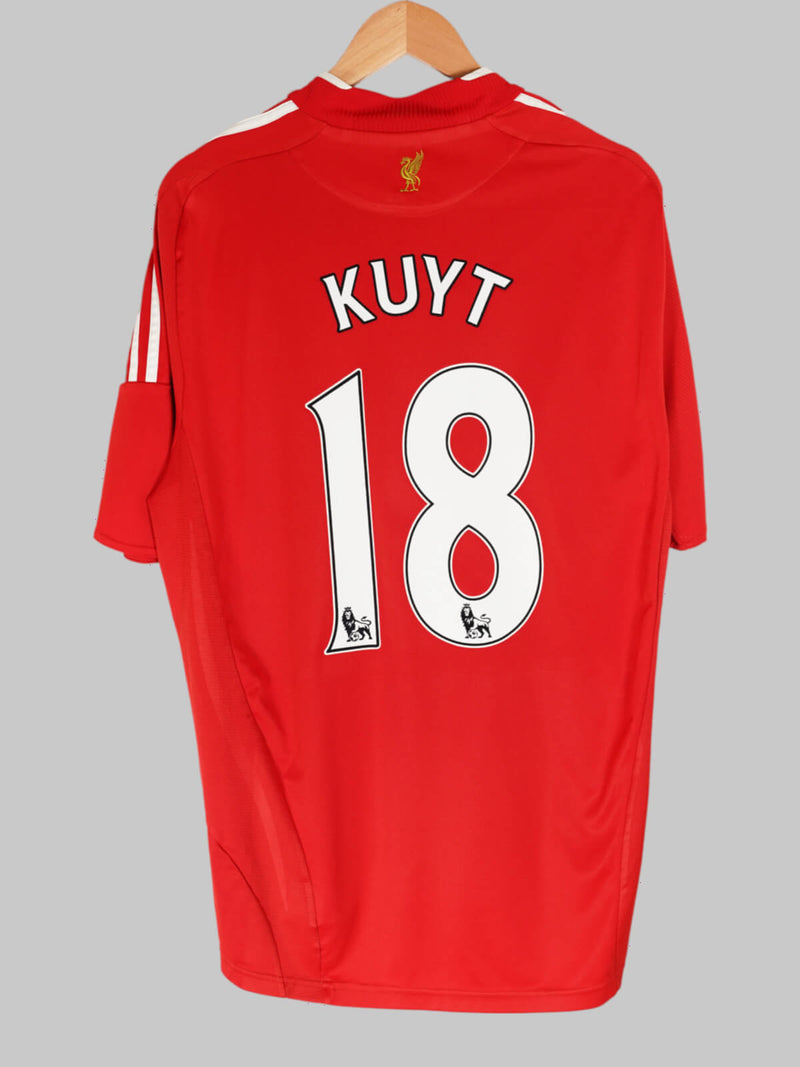 2008/09 Liverpool Kuyt #18 Home Shirt (XL)