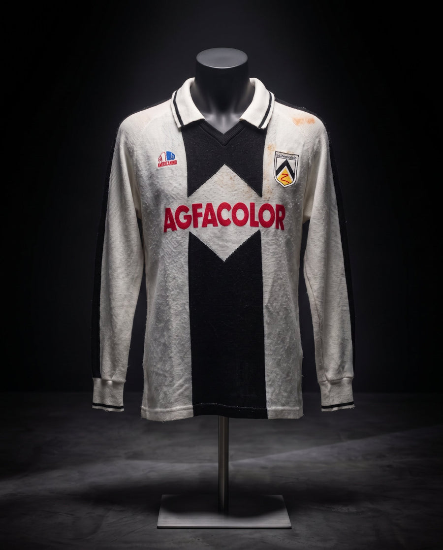 1983/84 Udinese Zico #10 Camiseta Local L/S (S) Americanino