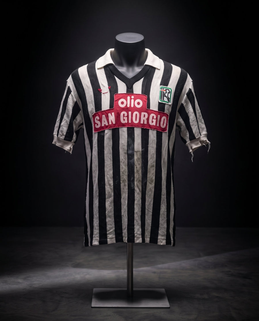 1984/85 Ascoli Picchio #6 Camiseta Local (M) Adidas
