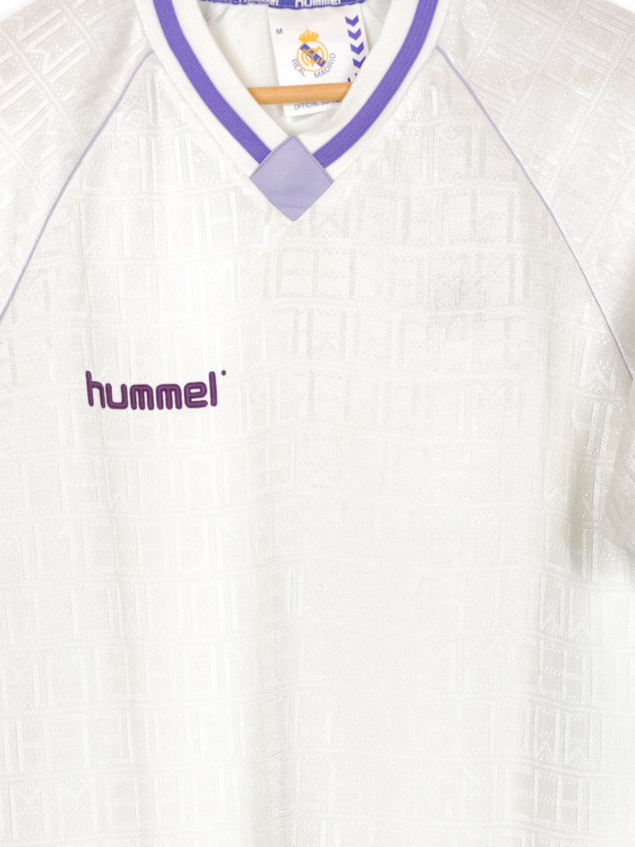 1990/91 Real Madrid Template Home Shirt (M)