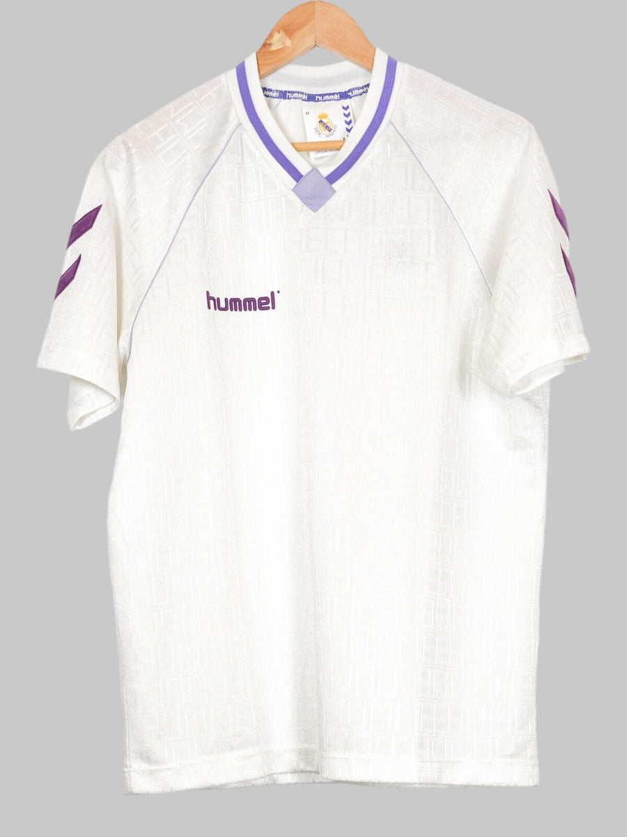 1990/91 Real Madrid Template Home Shirt (M)