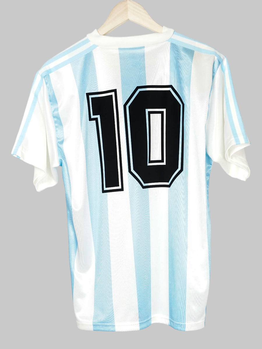 1991/92 Argentina #10 Home Shirt (M)