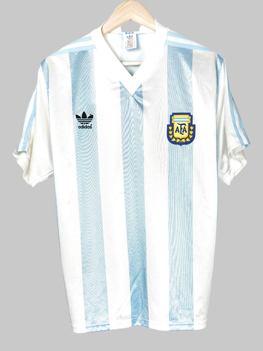 1991/92 Argentina #10 Home Shirt (M)