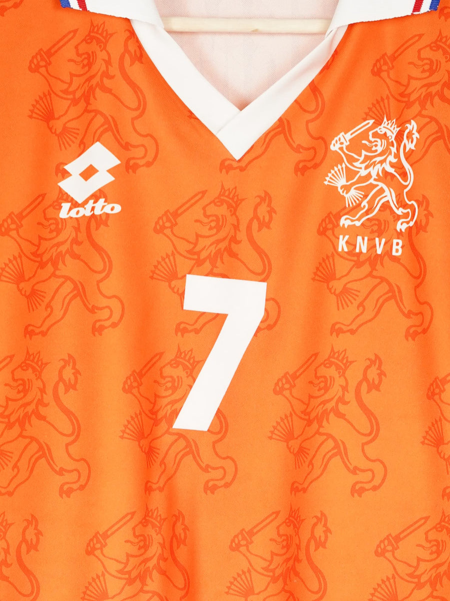 1994/95 Netherlands Overmars #7 Home Shirt (M)