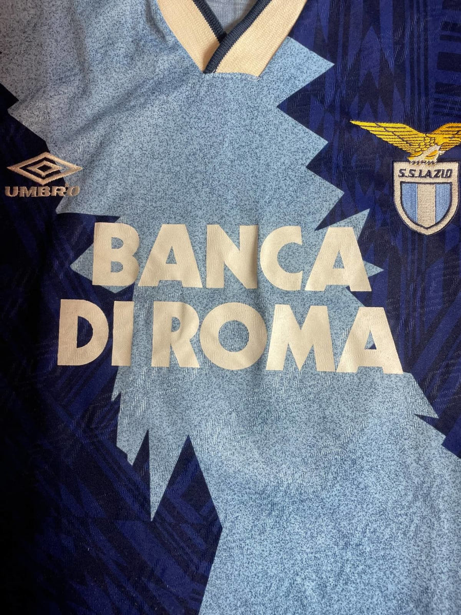 1994/96 Lazio Negro #2 Away Shirt (XL)