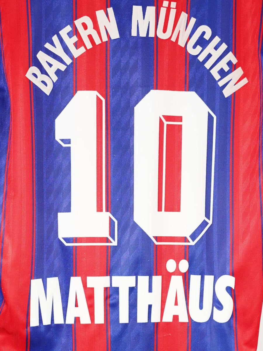 Bayern Munich Home Shirt 1995-97 Matthaus 10 (M)