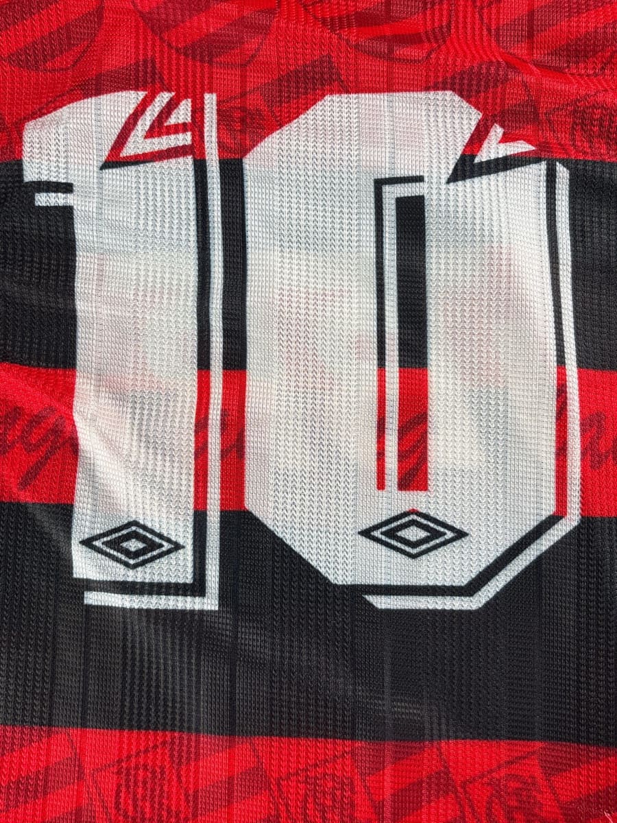 1995/96 Flamengo #10 Home Shirt (XL)