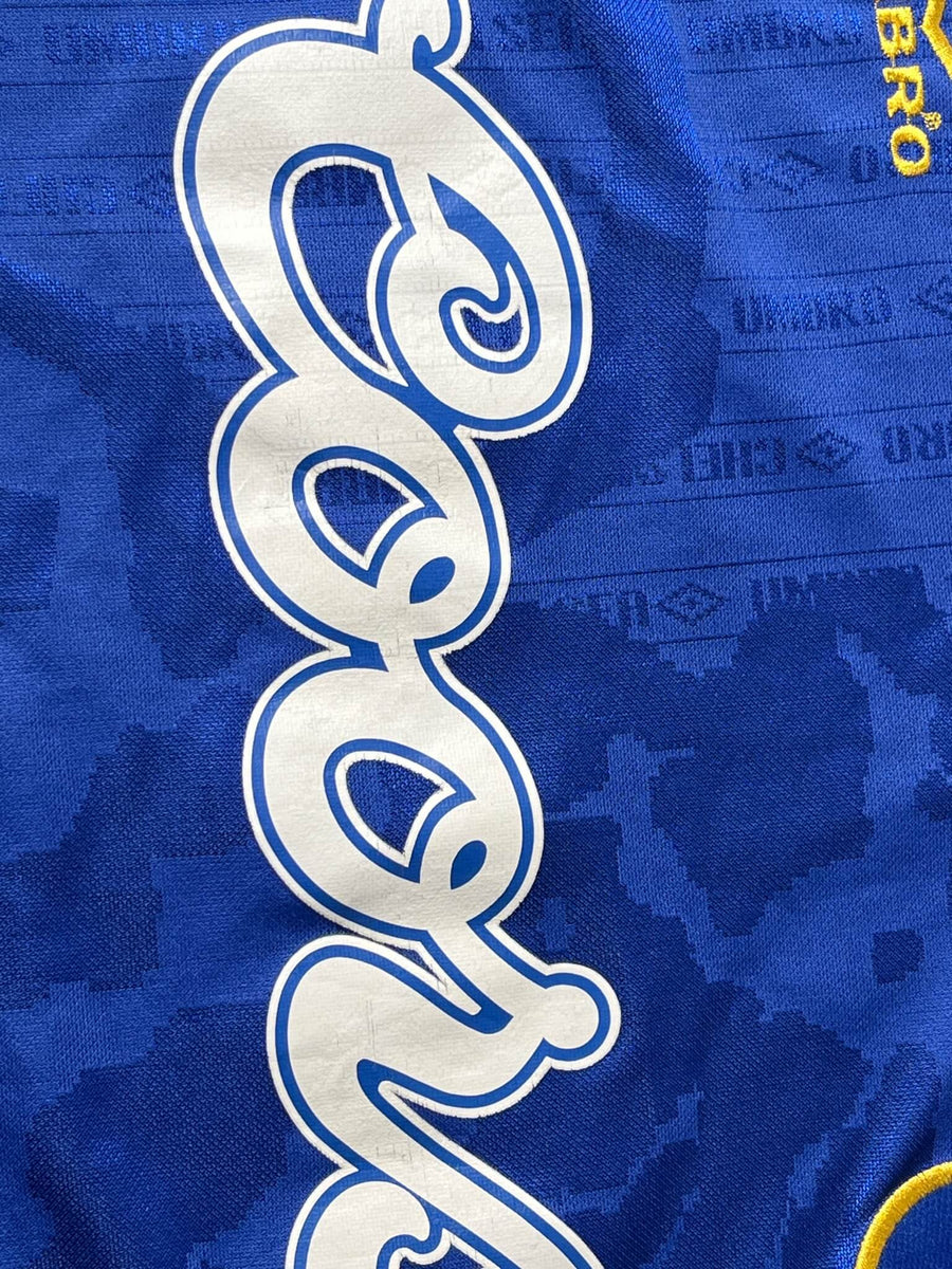 1995/97 Chelsea Gullit 4 Home Shirt (L) Umbro