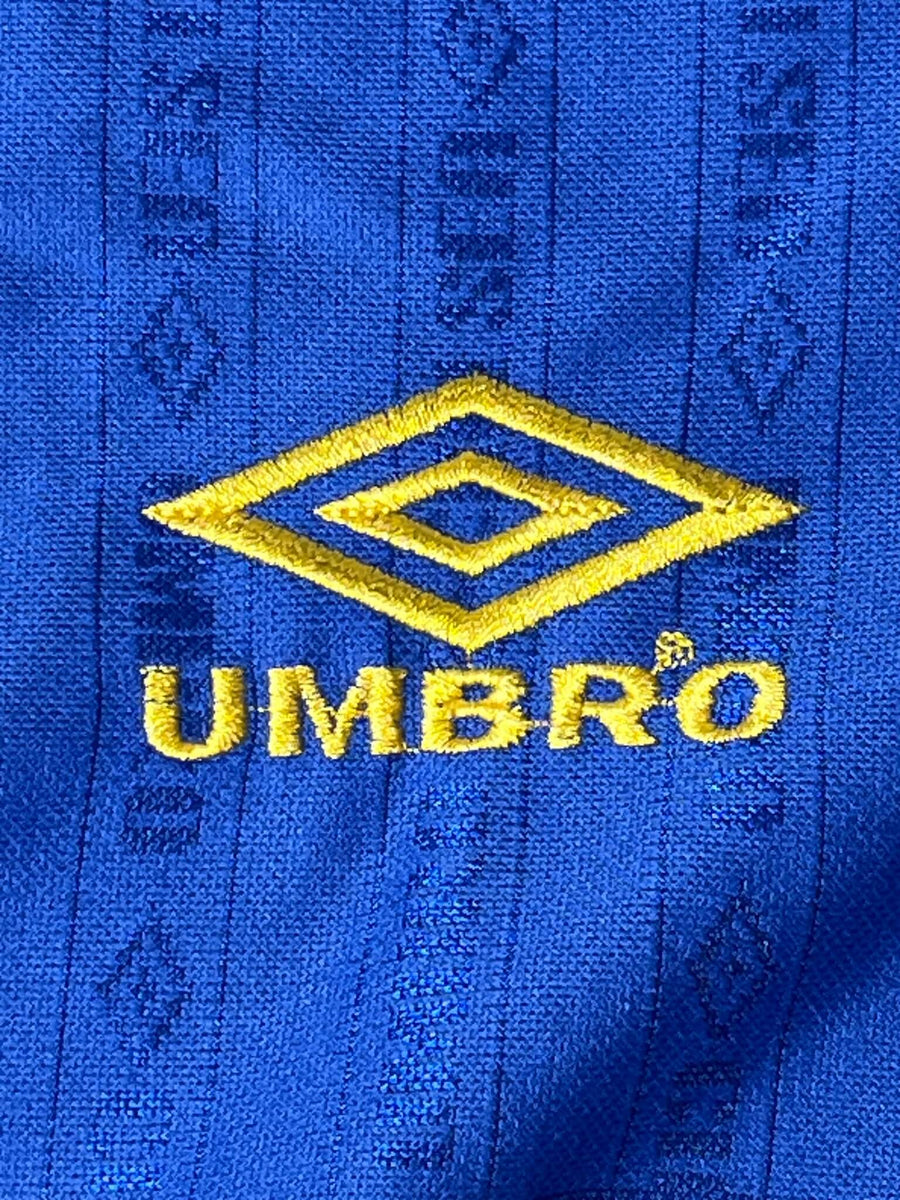 1995/97 Chelsea Gullit 4 Home Shirt (L) Umbro