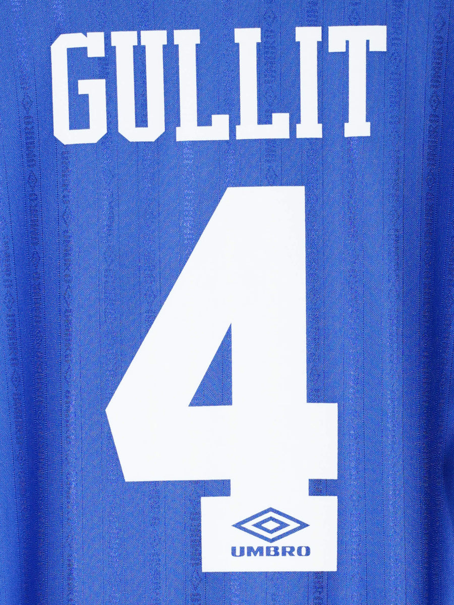 1995/97 Chelsea Gullit #4 Home Shirt (L)