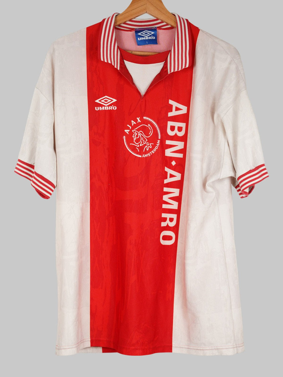 1996/97 Ajax Kluivert #9 Home Shirt (L)
