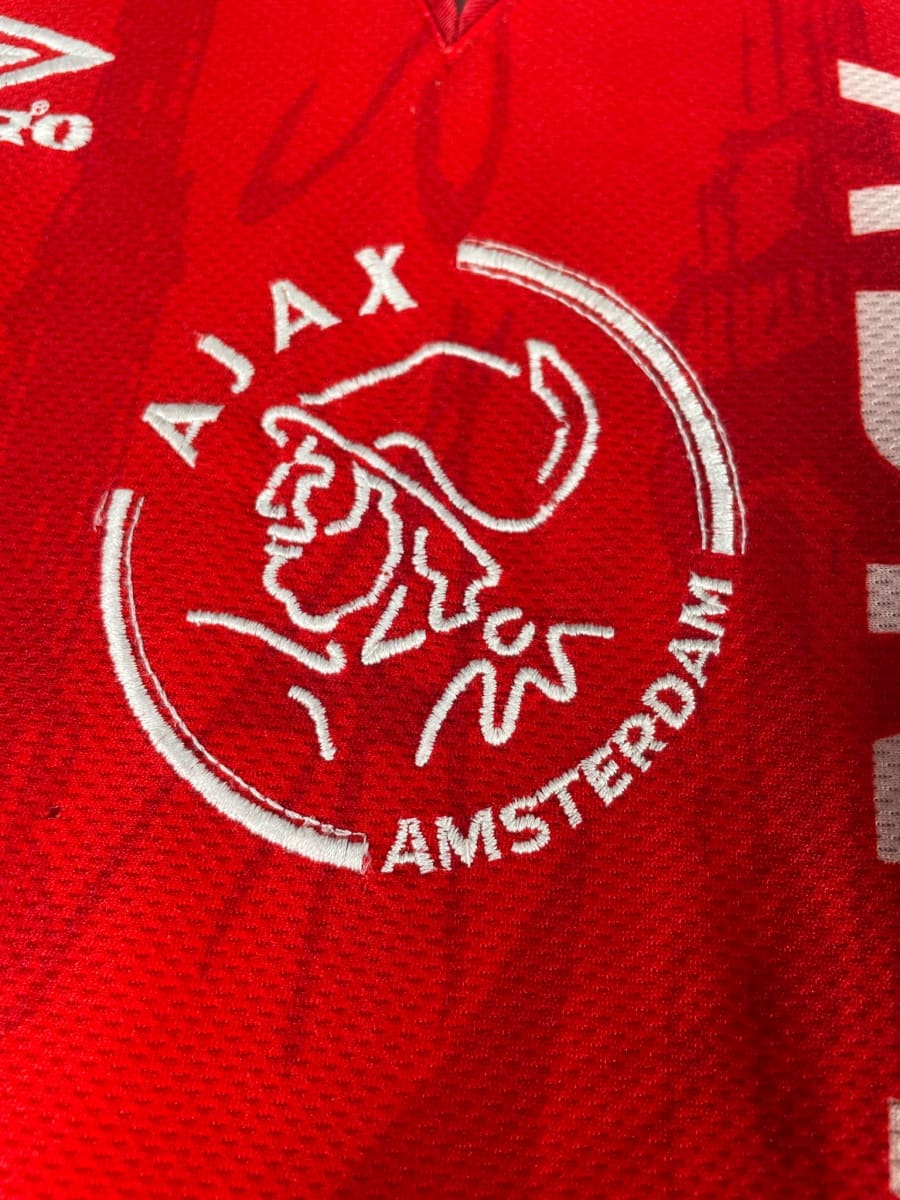1996/97 Ajax Kluivert #9 Home Shirt (L)