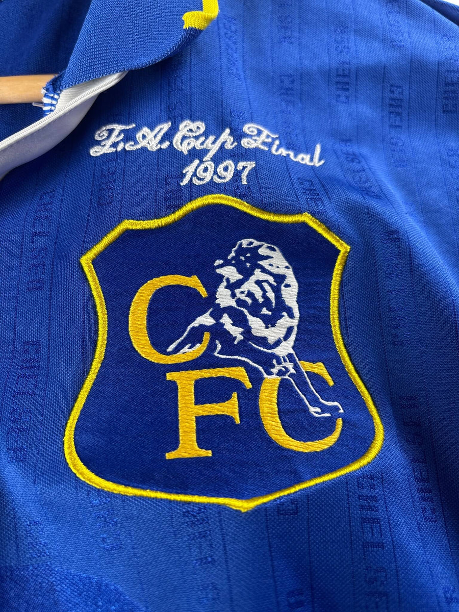1996/97 Chelsea Home Shirt FA Cup Final Reissue (XL)