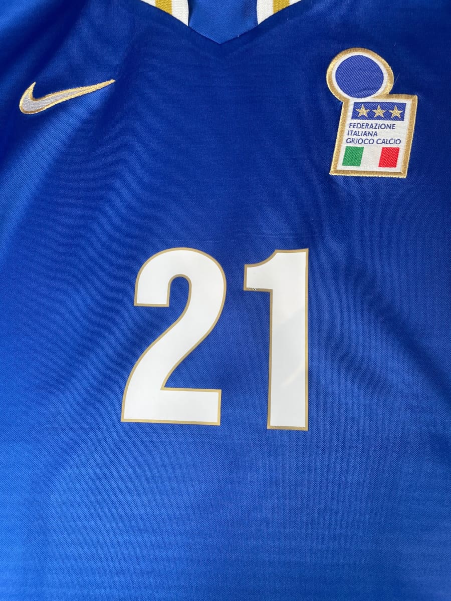 1996/97 Italy Zola #21 Home Shirt (M)