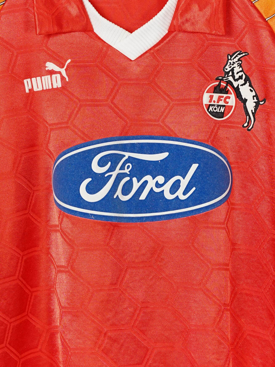 1997/98 FC Köln Baumann #3 Home Shirt (XXL)