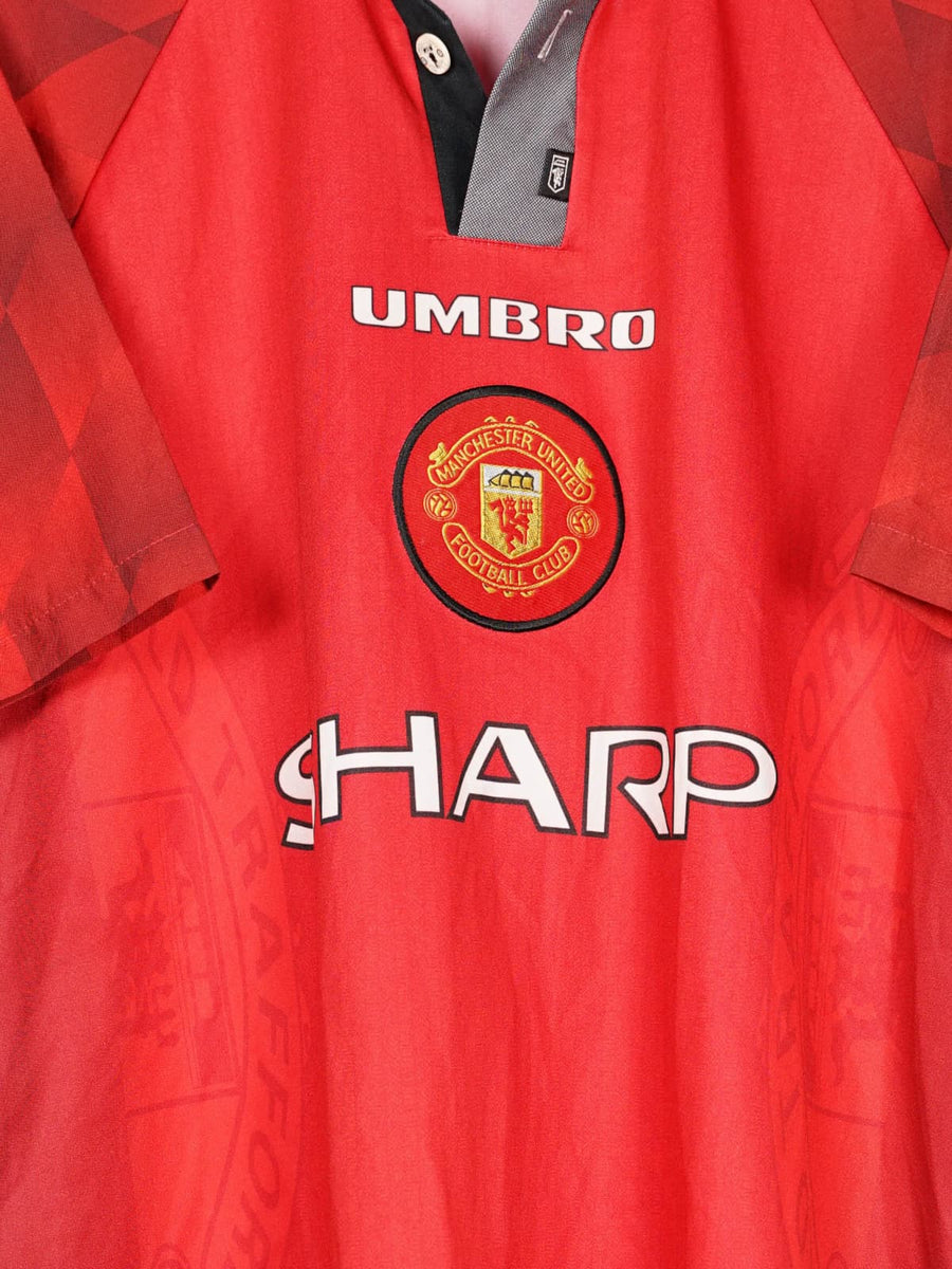 1997/98 Manchester United Cole #9 Home Shirt (XL)