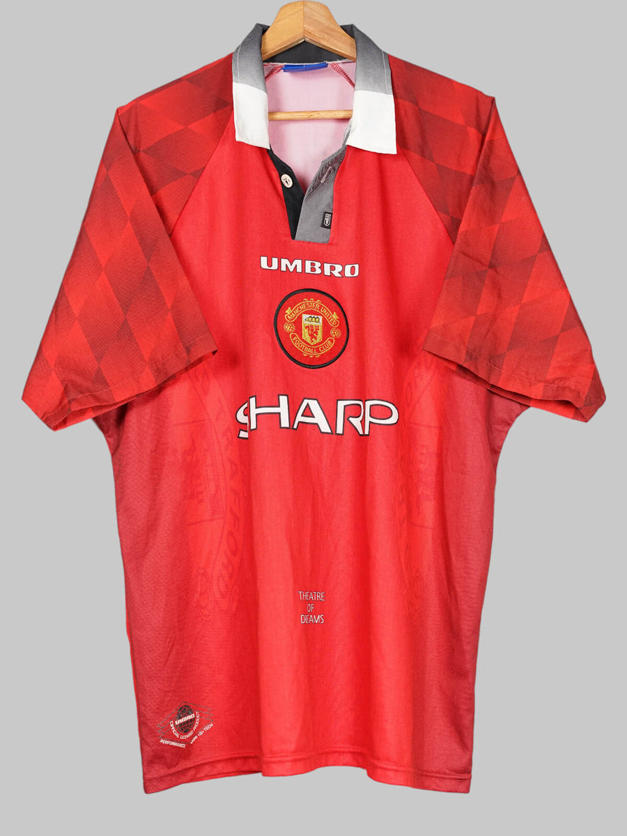 1997/98 Manchester United Cole #9 Home Shirt (XL)