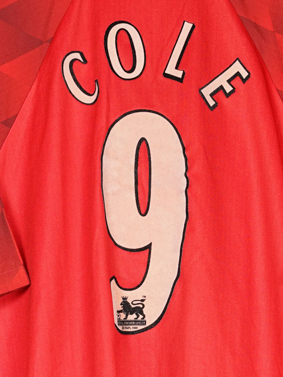 1997/98 Manchester United Cole #9 Home Shirt (XL)