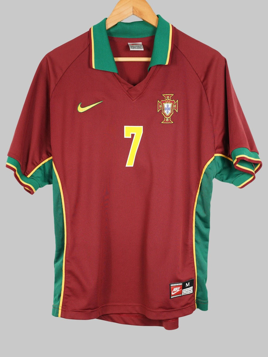 1997/98 Portugal Figo #7 Home Shirt (M)
