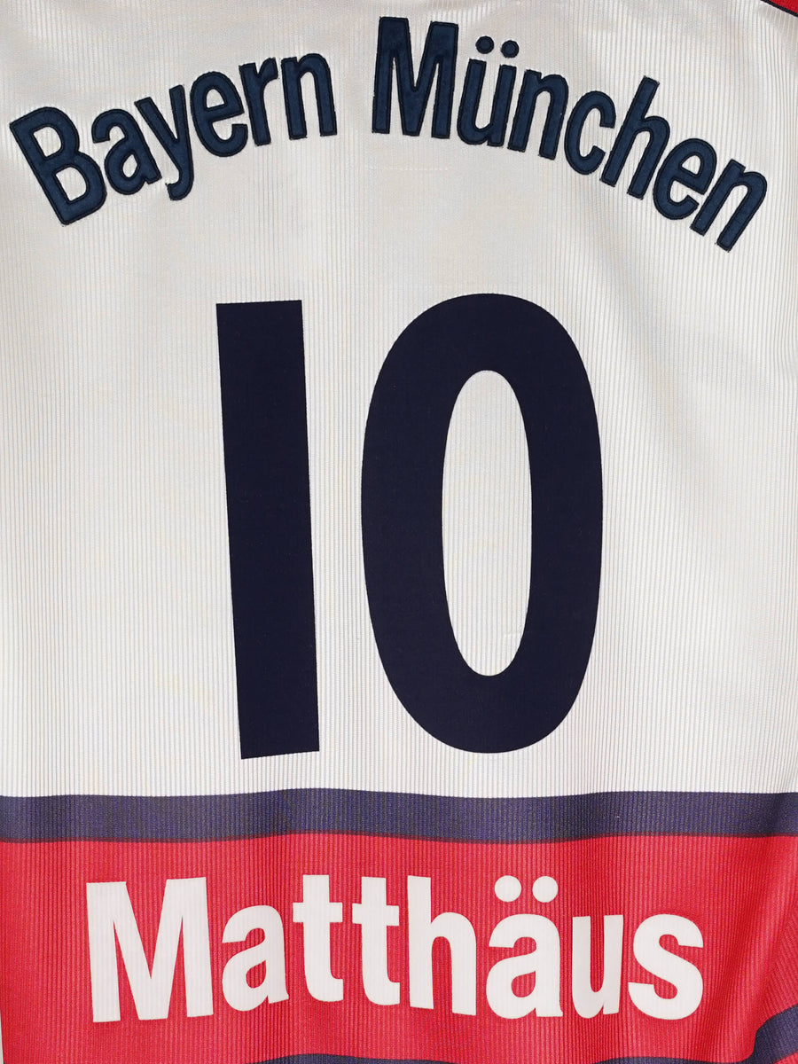 1998/00 Bayern Munich Matthaus #10 Away Shirt (M)