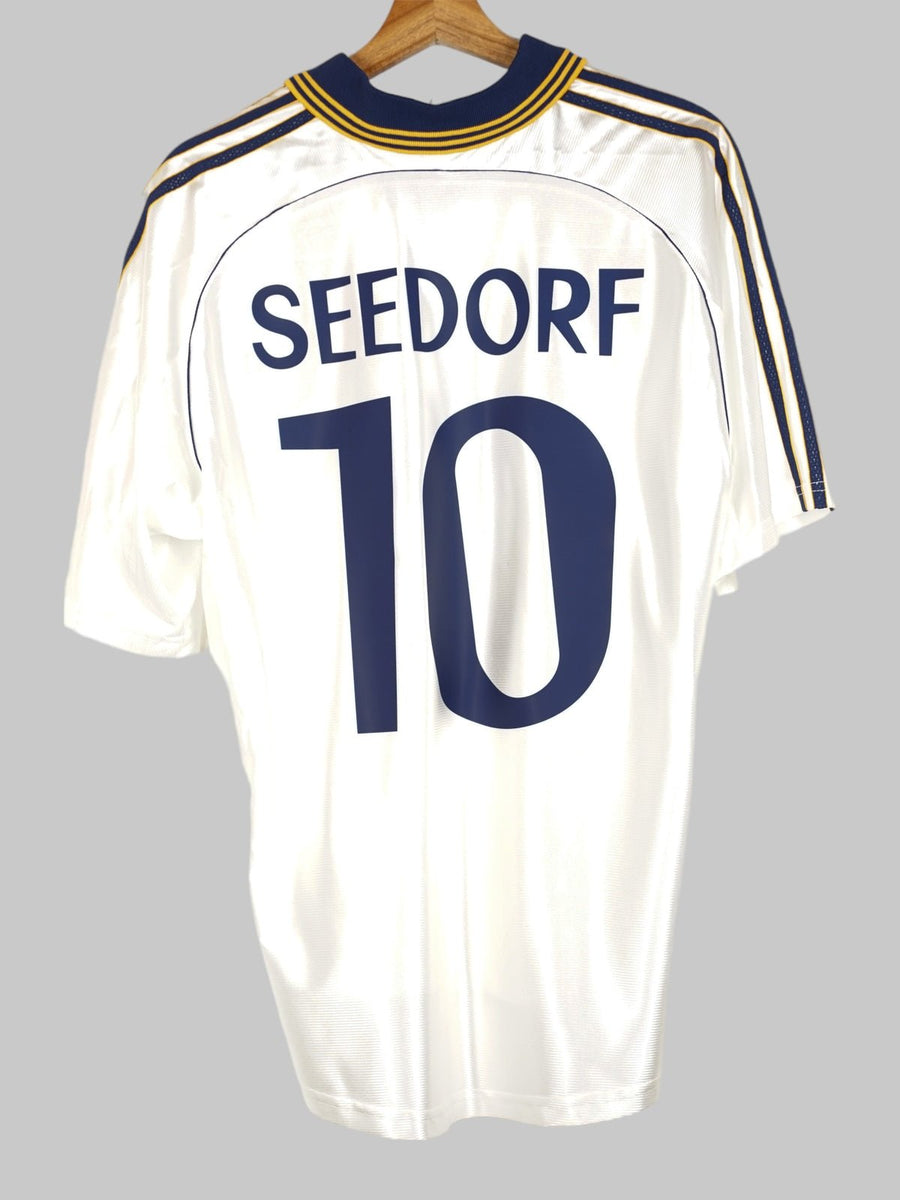1998/00 Real Madrid Seedorf #10 Home Shirt (M)
