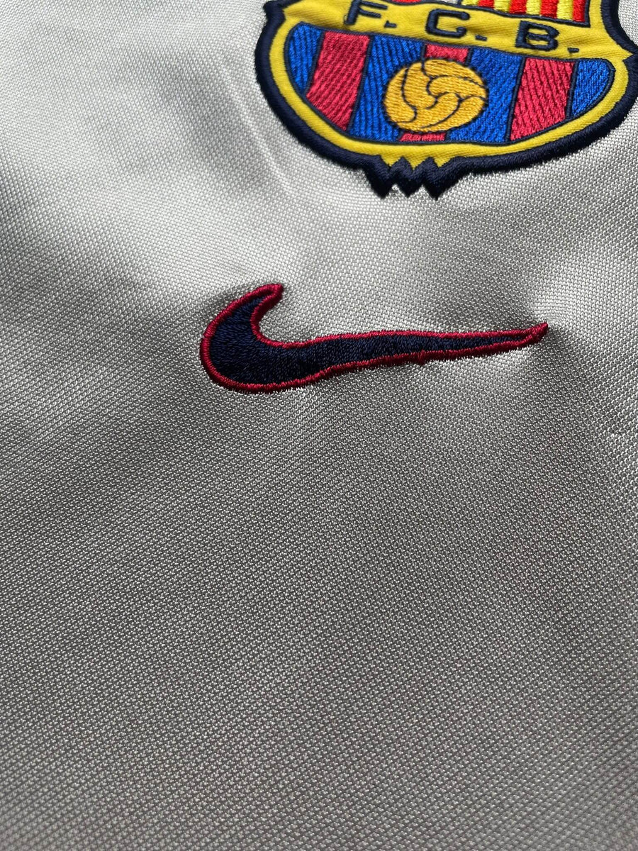 1998/01 Barcelona Kluivert 9 Away Shirt (XL) Nike