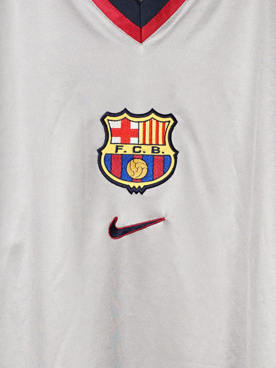 1998/01 Barcelona Kluivert #9 Away Shirt (XL)
