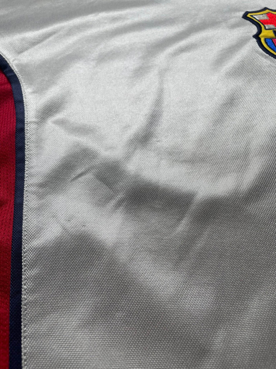 1998/01 Barcelona Kluivert 9 Away Shirt (XL) Nike