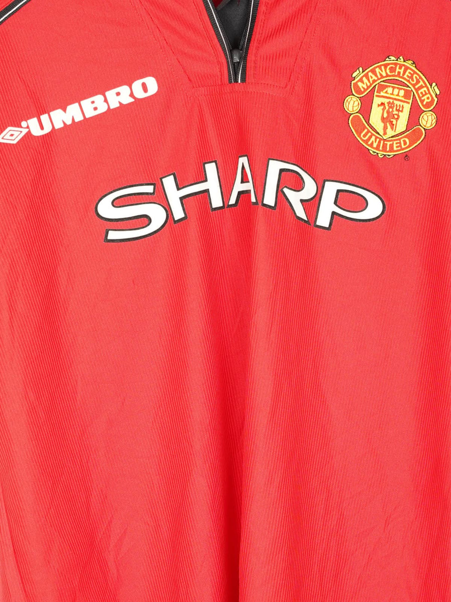 1998/2000 Manchester United Beckham #7 Home Shirt (XL)