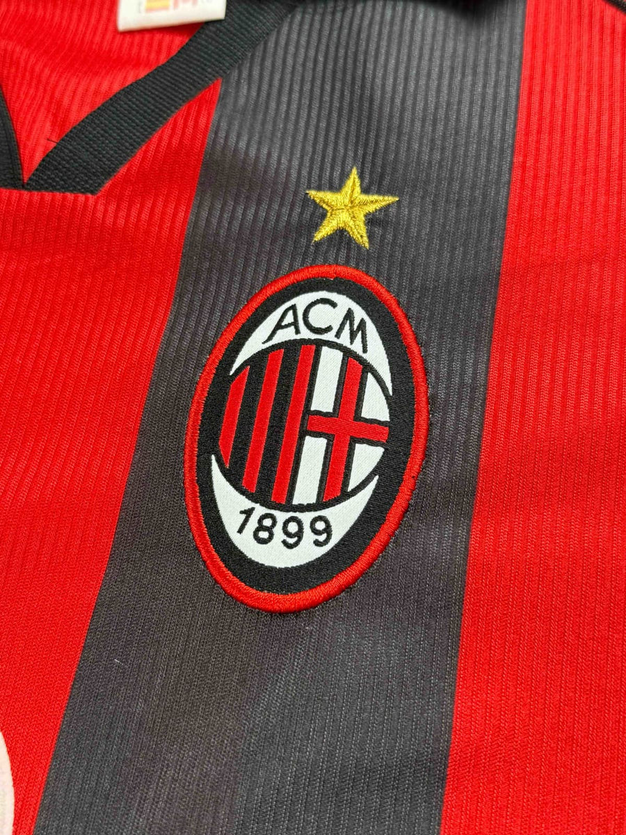 AC Milan Home Shirt 1998/99 Maldini 3 (L)
