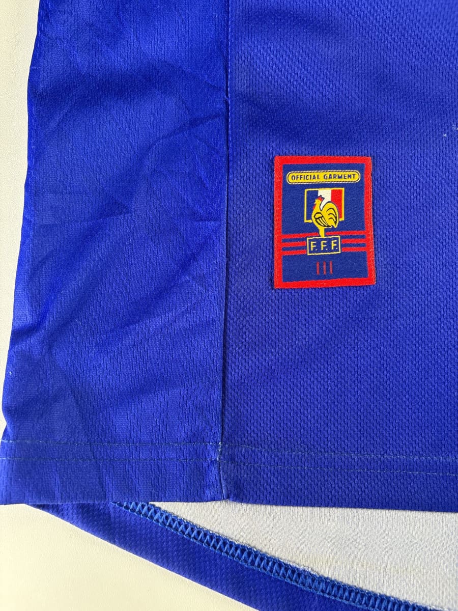 1998/99 France Zidane #10 Home Shirt (L)