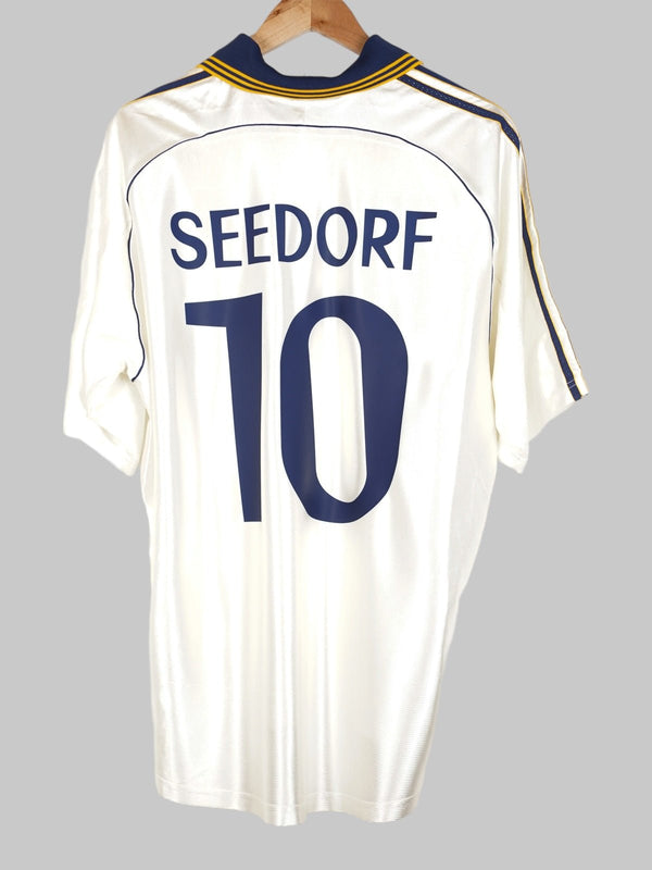 1998/99 Real Madrid Seedorf #10 Heimtrikot (L) Adidas