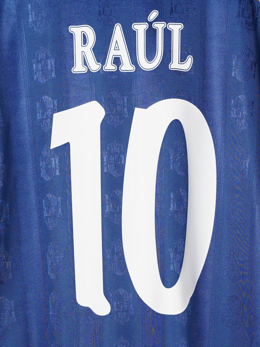 1998/99 Spain Raul #10 Away Shirt (XL)