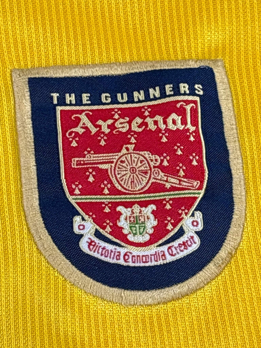 1999 Arsenal Bergkamp #10 Away Shirt (XL)