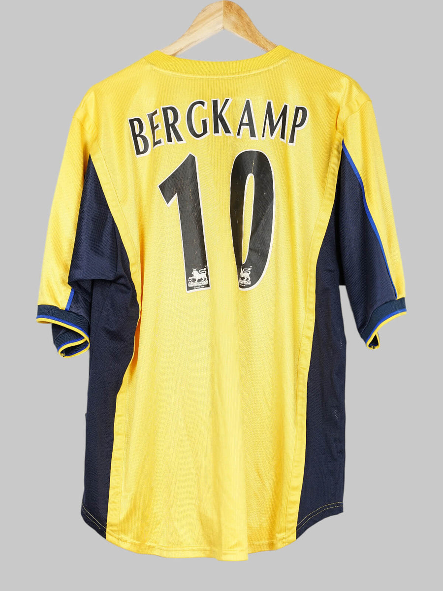 1999 Arsenal Bergkamp #10 Away Shirt (XL)