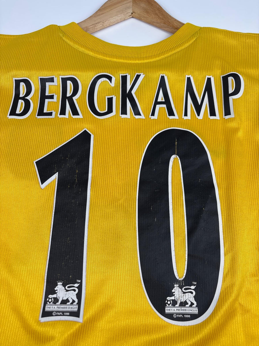 1999 Arsenal Bergkamp #10 Away Shirt (XL)