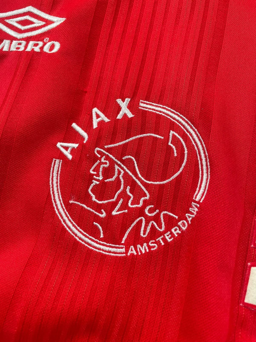 1999/00 Ajax Laudrup #10 Home Shirt (M)