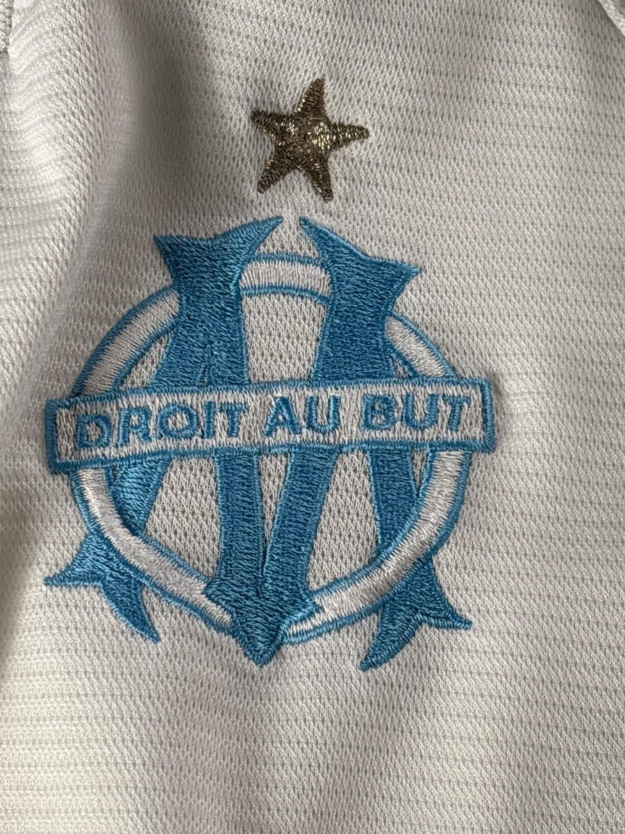 1999/00 Olympique Marseille Pires 7 Home Shirt (L) Adidas