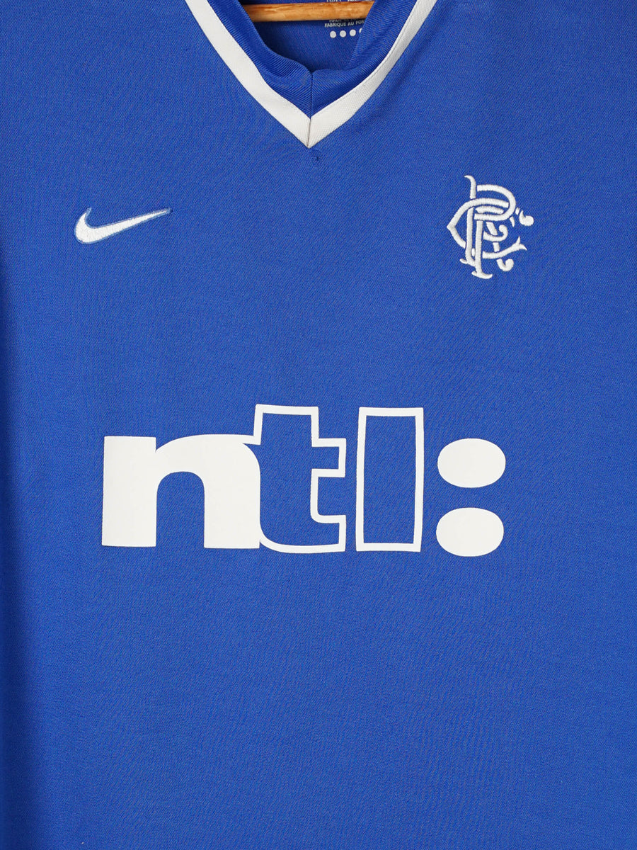 1999/01 Rangers Home Shirt (L)