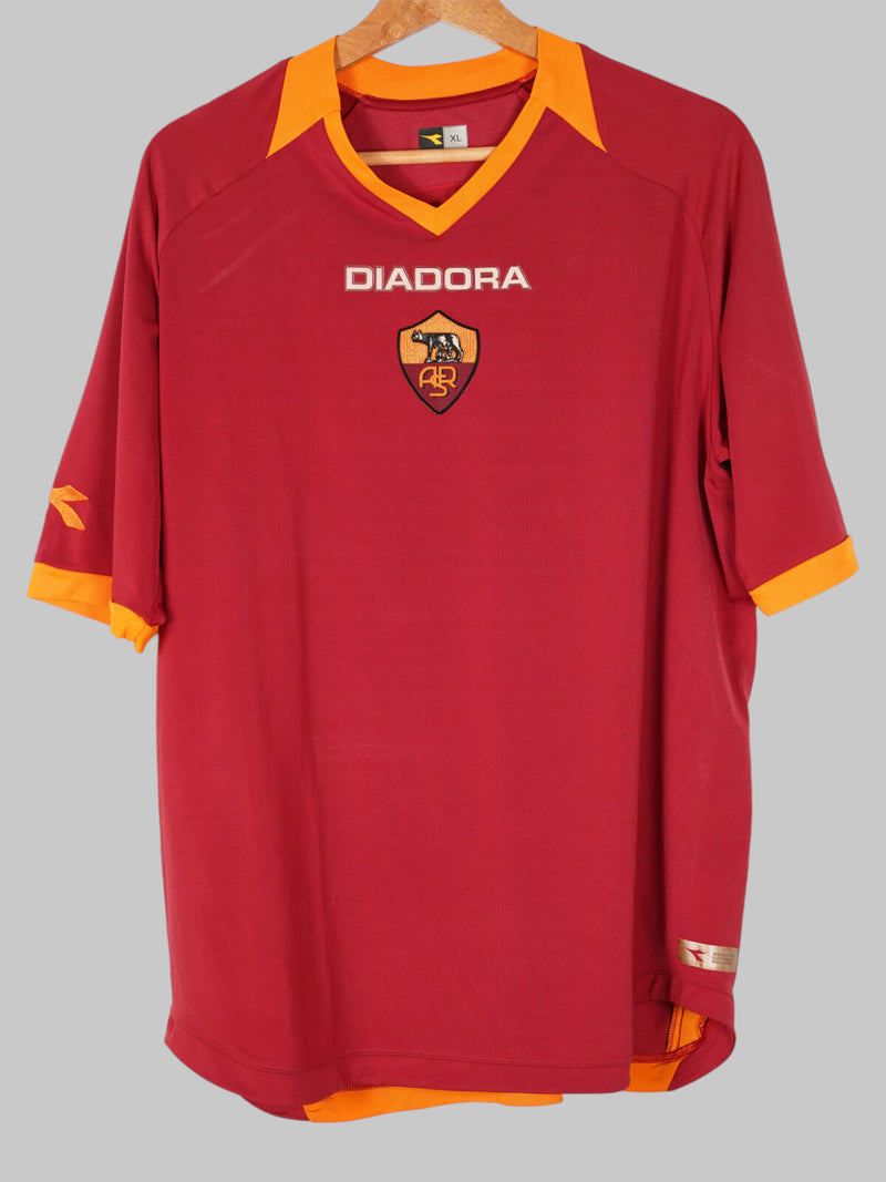 2006/07 AS Roma Totti #10 Home Shirt (XL)
