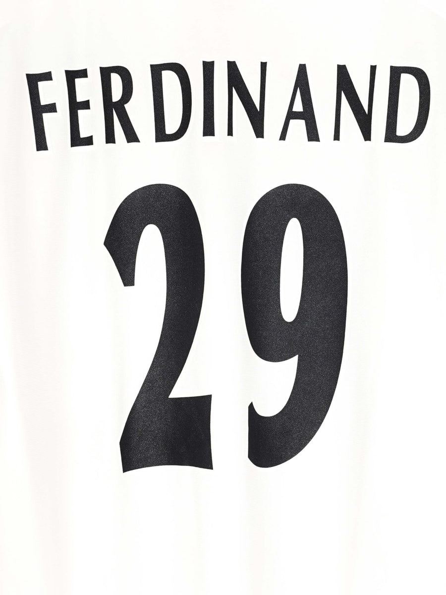 2000/01 Leeds United Ferdinand #29 Home Shirt L/S (L)