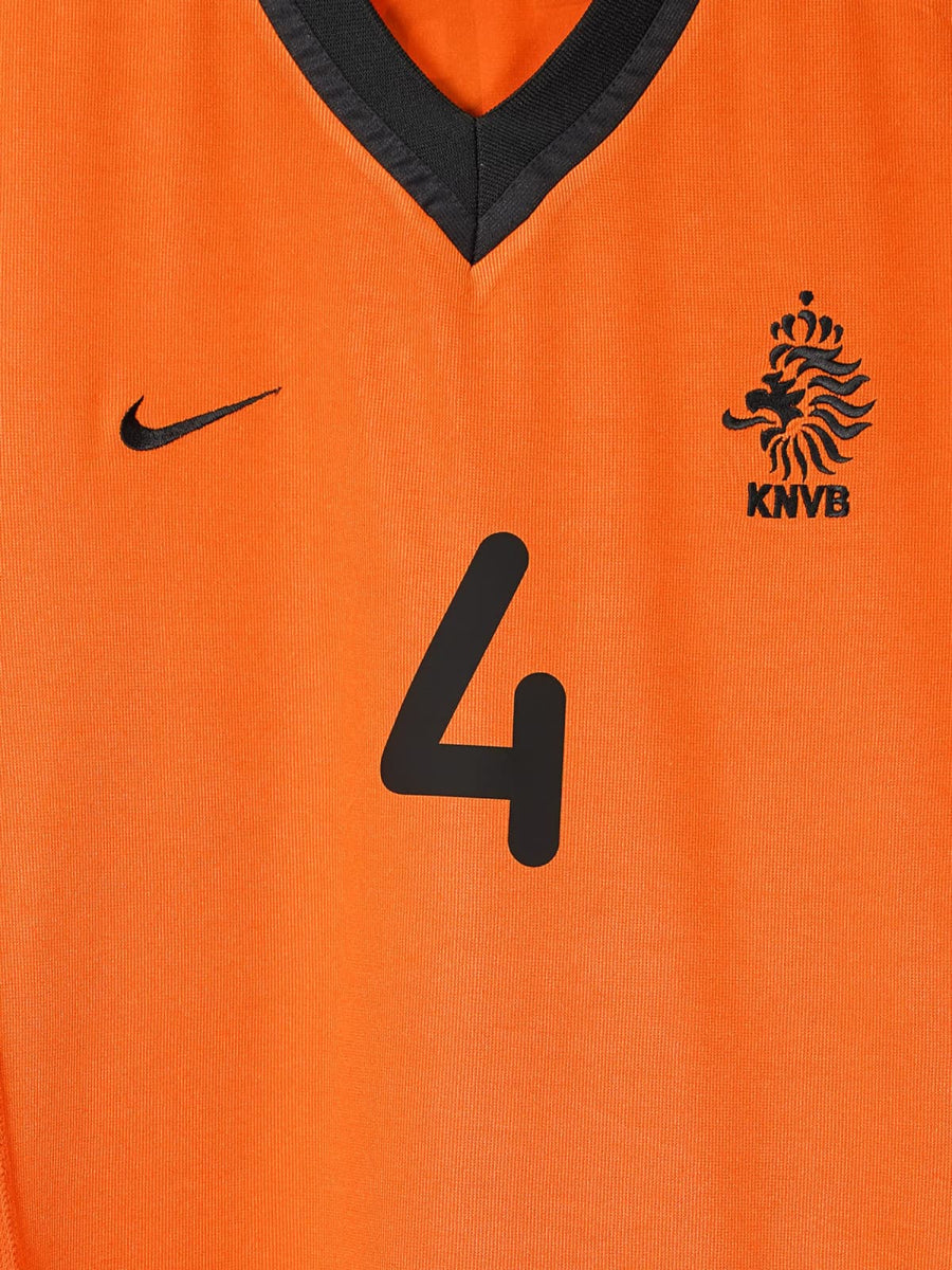 Netherlands Home Shirt 2000/1 F. de Boer 4 (M)