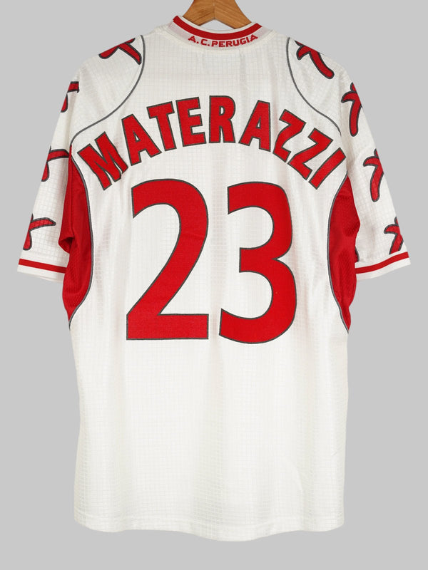 2000/01 Perugia Materazzi #23 Uitshirt (L) Galex