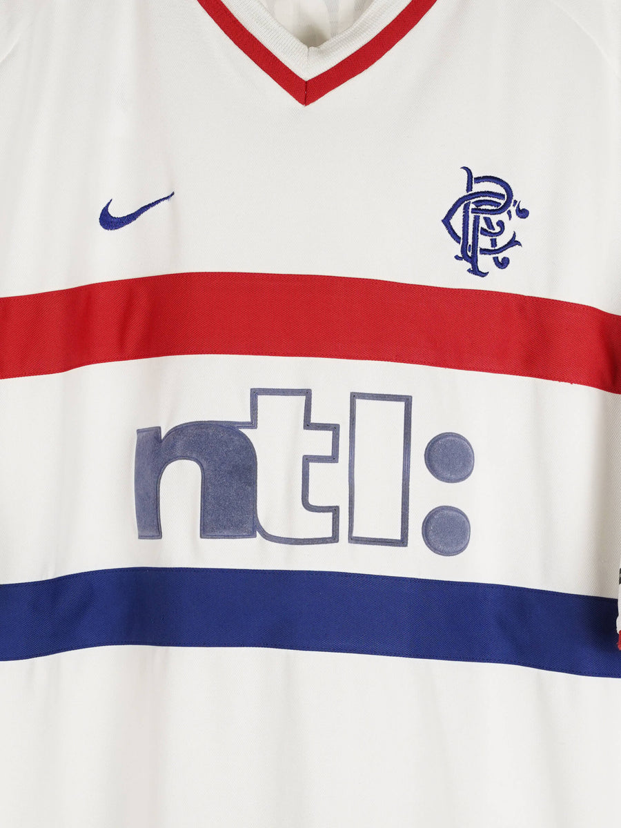 2000/01 Rangers V.Bronckhorst #8 Away Shirt (XXL)