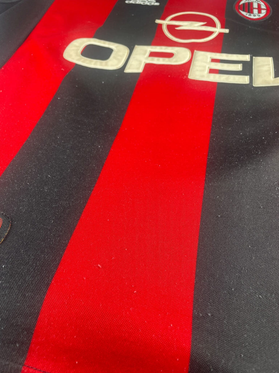 2000/1 AC Milan Schevchenko #7 Home Shirt (L)