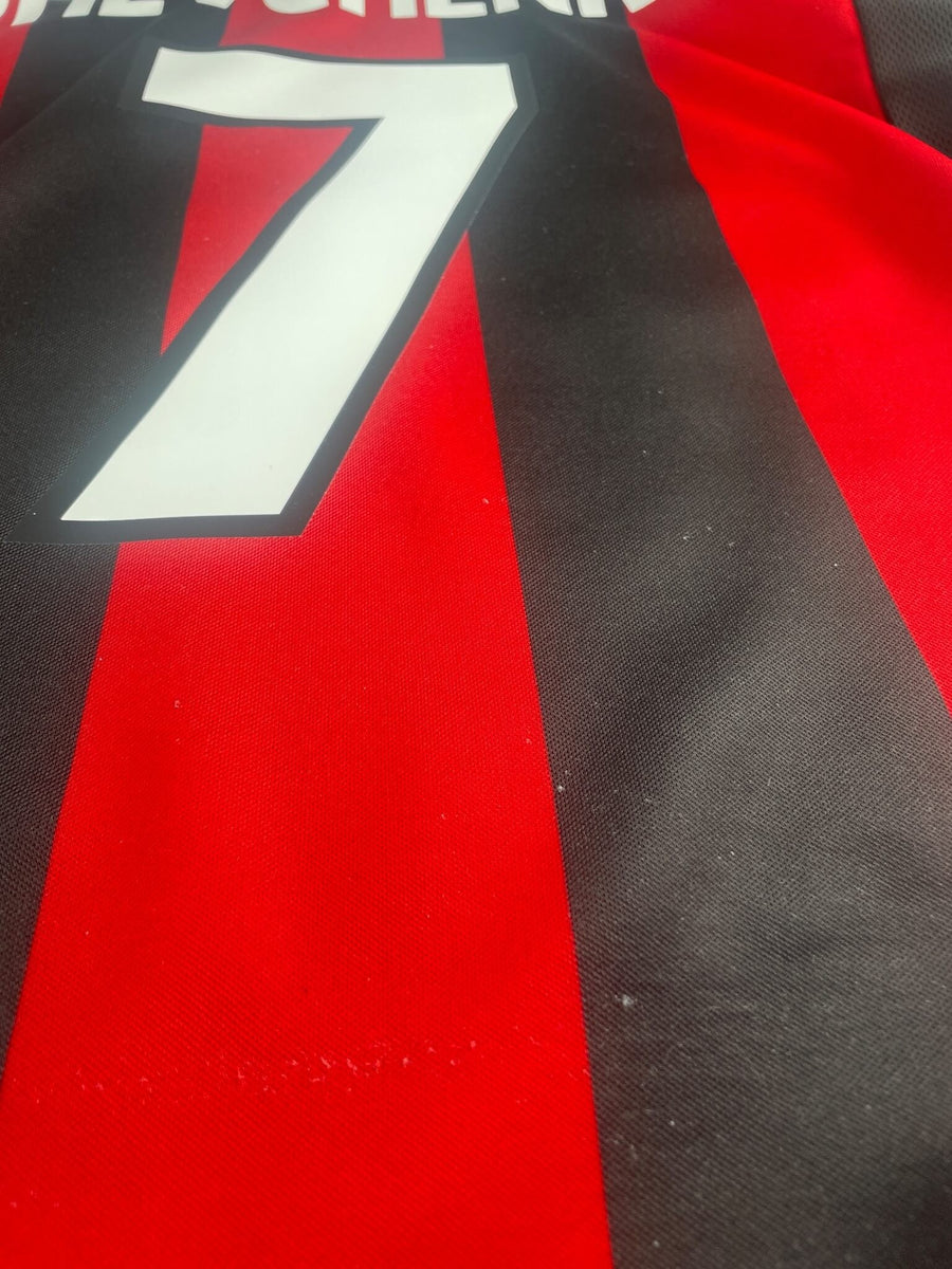 2000/1 AC Milan Schevchenko #7 Home Shirt (L)